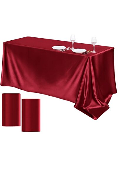 Generic 2 Pack Rectangle Table Cloth 60" x 102" – Durable Polyester Tableclot...