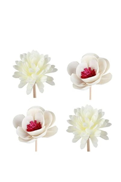 Generic Brand 4 Pcs Rattan Reed Fragrance Diffusers and Flower Replacement Re...