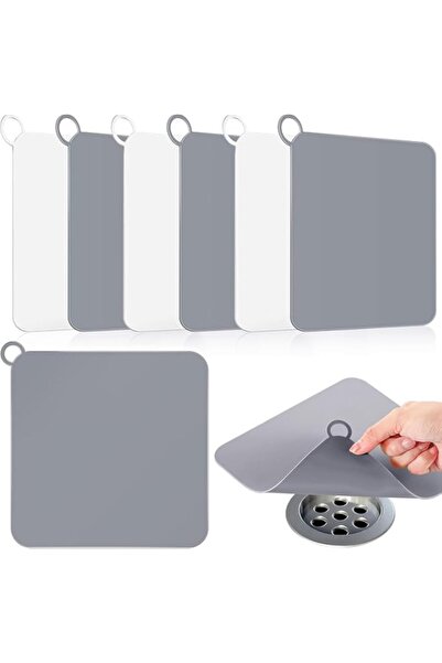 Generic 6Pcs Drain Cover Floor,Silicone Stopper for Bathtub&Shower,Drain Stic...