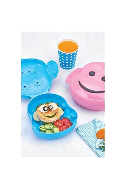 Generic Qlux Q-LuxFunny Monkey Lunch Box, Assorted, L615