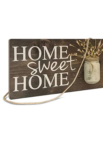 Generic Brand Vintage-Style "Home Sweet Home" Wooden Sign for Front Door Deco...