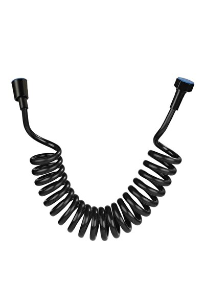 Generic Spring Flexible Shower Hose,ABS Flexible Telescopic Shower Hose for T...