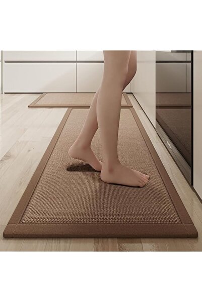 Generic Angju 2PCS Kitchen Rug and Mat for Floor, 45x70cm+45x120cm Wear-resis...