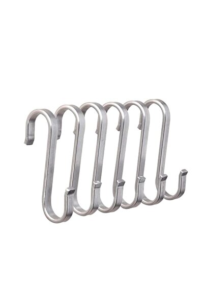 Generic Heavy Duty 304 Stainless Steel S Shaped Metal Hanging Hooks for Hangi...