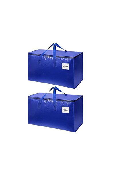 Generic Extra Large Moving Bags with Zipper, Heavy-Duty Storage Totes with Ca...