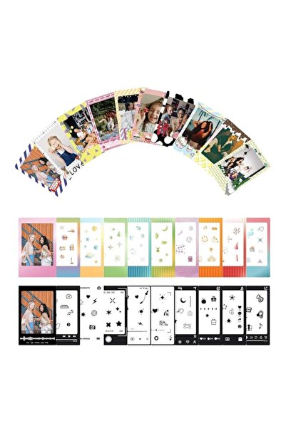 Generic Brand 30 Pack 2x3 Inch Photo Border Stickers for Fujifilm Instax Mini...
