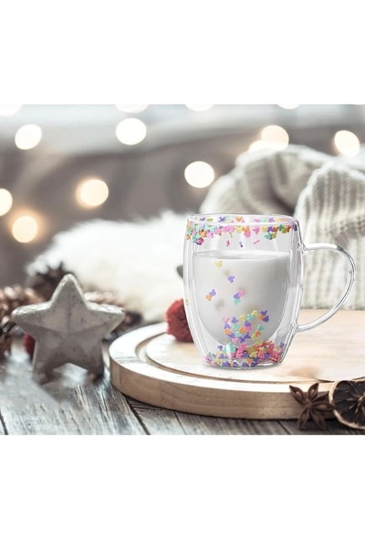 THIRTEEN SELECT Heat Resistant Figured Double Wall Mug, Cup 350 ml
