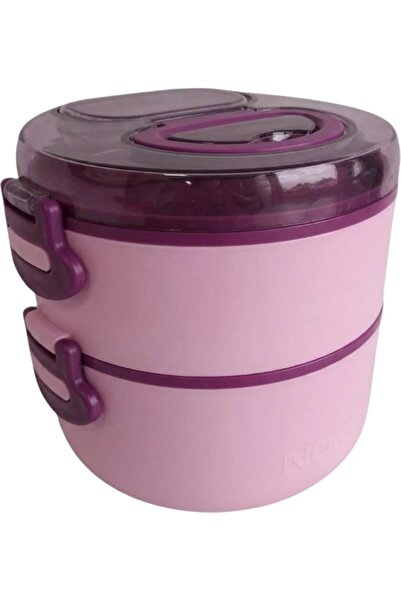 tüftürük Kids Stainless Steel Lunch Box 1200 ml Double Layer
