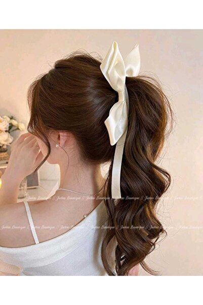 skycott Large Bow Hair Clip – Women's Stylish Ribbon Hair Accessory
