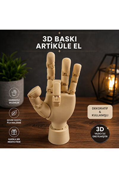 Artiküle el dekor