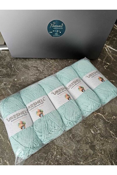urzsmell Cotton Knitting Yarn 5-Pack 500 Gr. (Adet 100Gr, 200Mt Dir.)