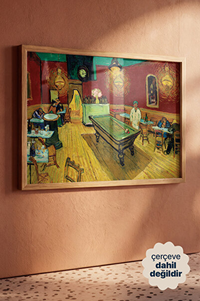 Persona Istanbul Vincent van Gogh "Gece Kafesi" - Sanat Posteri (Çerçevesiz)
