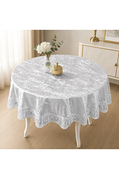 çeyizköşesi Velvet Laced Fiskos Blanket