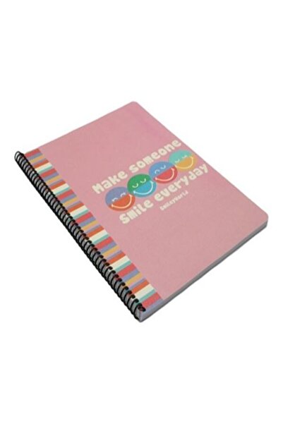 inci çelik aksesuar Spiral Notebook A4 K Pp Cover Checkered 80 Yp