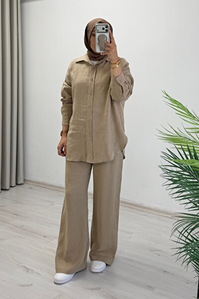 T Moda Store My Magazin Ham Keten Tesettür İkili Takım