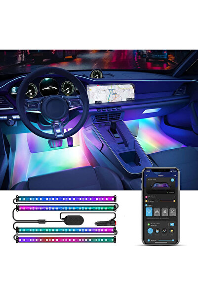 Govee Banda LED Auto H7090 RGBIC, Sincronizare Muzica, Control App, 30 de scene