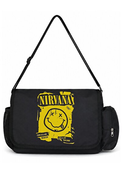 SEVBANO Nirvana Rock Metal Music Band Printed Unisex School, Sports, Office M...
