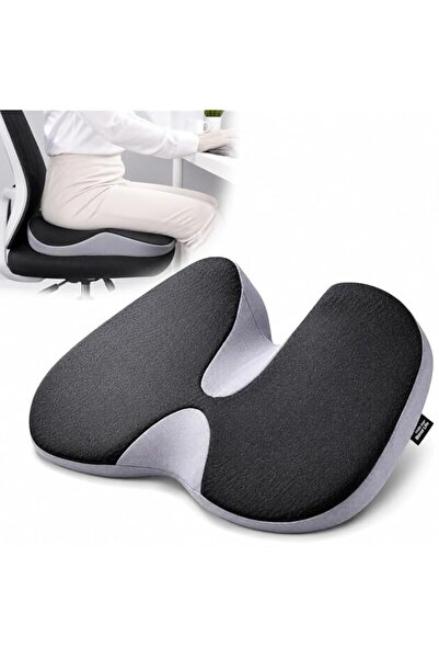 Generic Car Seat Cushion, Ergonomic Memory Foam Adult Car Booster Seat Back P...