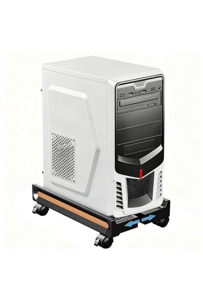 Generic Computer Carts tower stand,Adjustable Mobile CPU,Ventilated PC stand ...