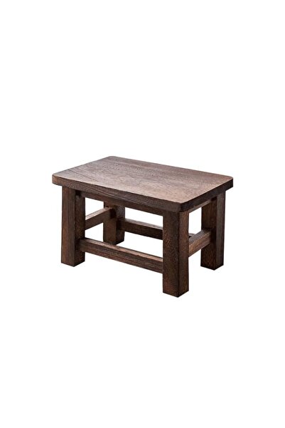 Generic Solid Wood Step Stool with Non-Slip Rubber feet, Short Stool for Bedr...