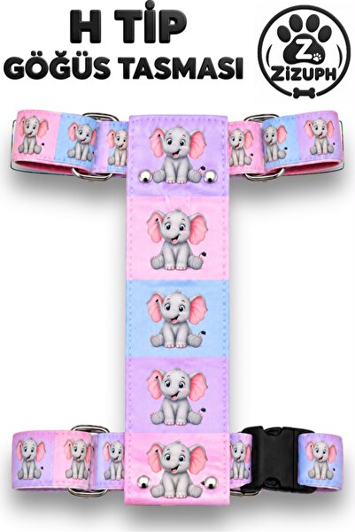 z zizuph H Type Single Breast Collar Adjustable Printed