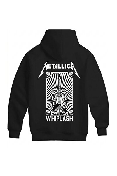 SVART WEAR Metallica Printed Unisex Oversize 100% Cotton Sweatshirt