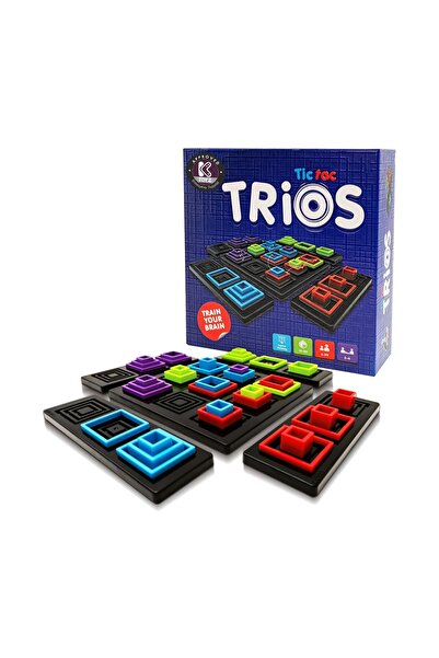 K-TOYZ Joc de societate: Trios (Greacă și Engleză) (ASK-03)