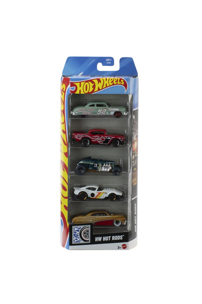HOT WHEELS Hot Rods 5-Car Set