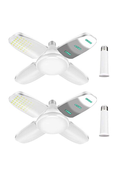 Generic LED Garage Lights 60W 2 Pack, 6000LM E26/E27 Led Basement Lights - De...