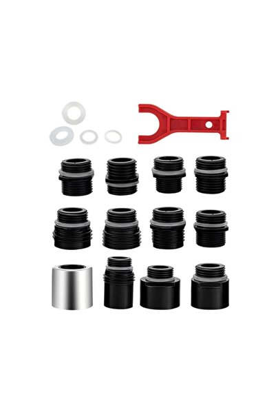Generic Pull Down Kitchen Faucet Adapter, 12-Pack Universal Replacement Spray...
