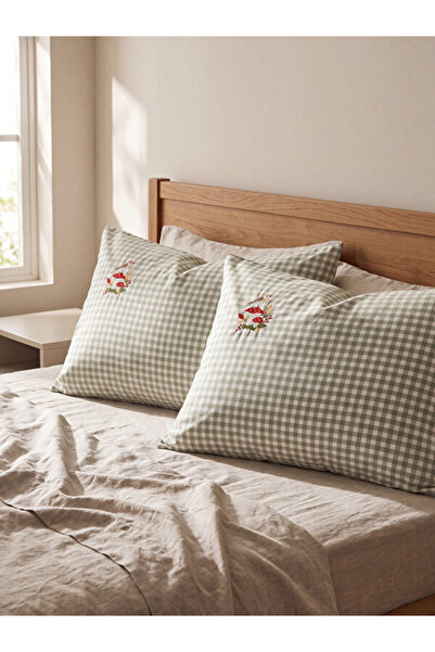 LC Waikiki Checkered Cotton Pillowcase from Uzg Store for Style Enthusiasts, ...