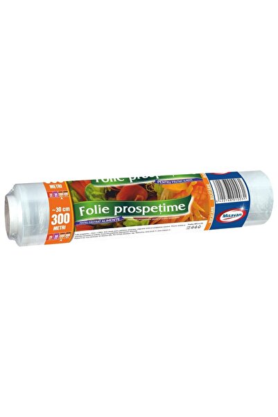 OEM Folie stretch pentru alimente Misavan, transparent, 30 cm x 300 m