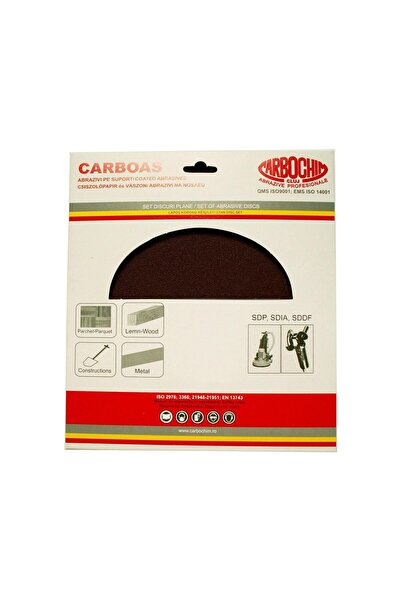 OEM Disc abraziv pentru slefuire parchet, Carboas PCNX, 235 x 22 mm, granulat...