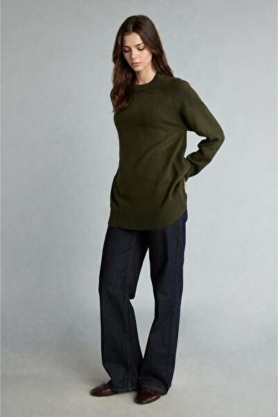 DeFacto Relax Fit Basic Knitwear Sweater Tunic H6186Ax26Wn