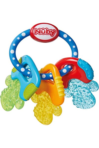 Nuby Nobby Isibite Silicone Baby Teether ™ , Bpa-Free and Safe for Long-Term Use