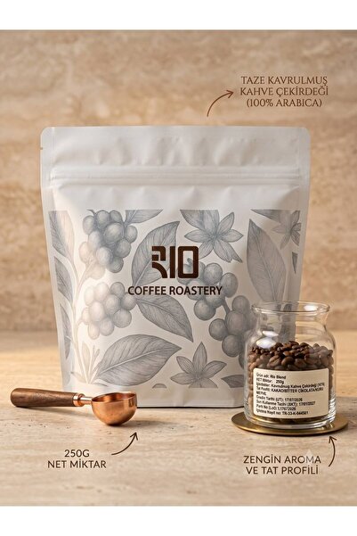 Rio COFEE ROASTERY ESPRESSO KAHVE %100 ARABİCA 250 GRAM