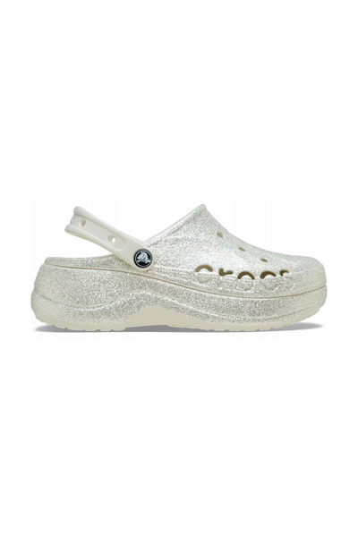 Crocs Papuci de damă BAYA cu platformă și sclipici 208459-160