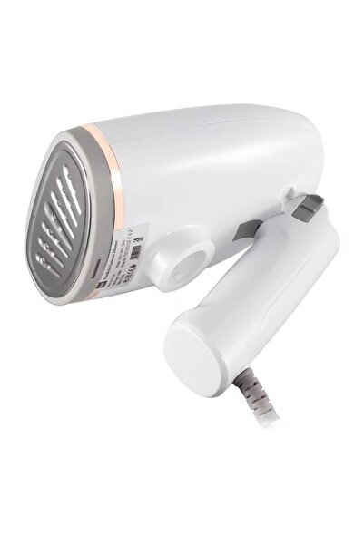 Generic Steamer haine portabil pentru netezire cu abur, capacitate 240 ml, Alb