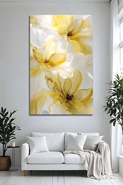 Parıltı Yayınları Tablou din sticlă abstractă temperată, decor de perete deco...