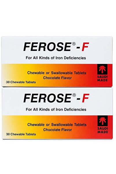 FEROSE عبوة تحتوي على 2 علبة تحتوي كل منها على 30 قرصًا