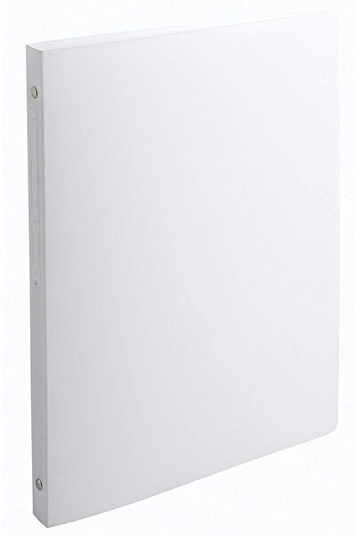 MC Micostore Caiet mecanic a4 4 inele 15mm/20mm cop. flex. alb exacompta