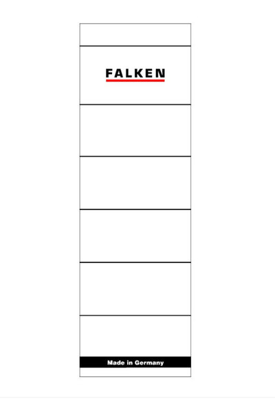 MC Micostore Biblioraft labels 60*190mm adhesive 10/set falken