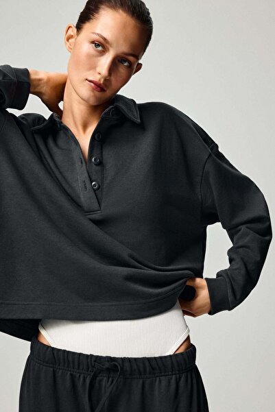 H&M Collared sweatshirt
