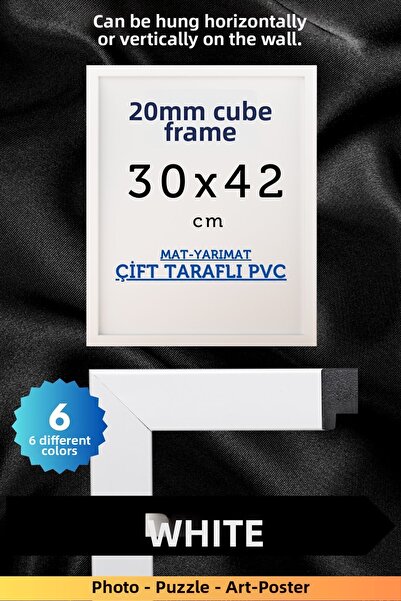 Atlas Sanat Galerisi 20Mm-30X42 cm Matte Pvc Glassless Photo Puzzle Document ...