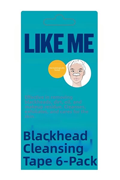 Like me شريط إزالة الرؤوس السوداء 6 قطع 1 حبة