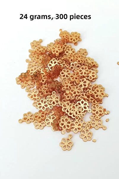 Mestore Oya Evening Dress Bracelet Necklace Plexi Metallic Plastic Sequins Go...