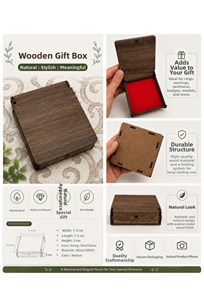 Merina Atölye Wooden Decorative Box