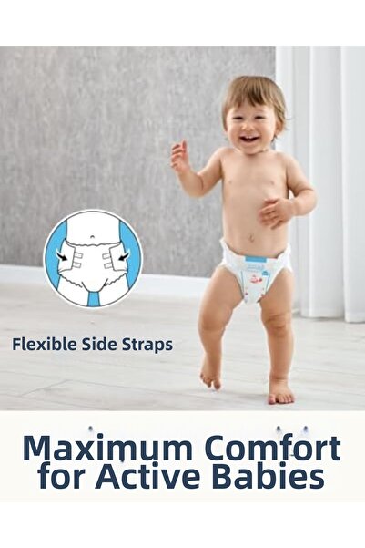 Yıldızan Terra Organik Baby Diapers Size 6 X-Large (15+ kg) 152 Pieces – Extr...