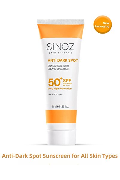 SİNOZ Cremă de protecție solară facială SPF50+ anti-imperfecțiuni, cu protecț...