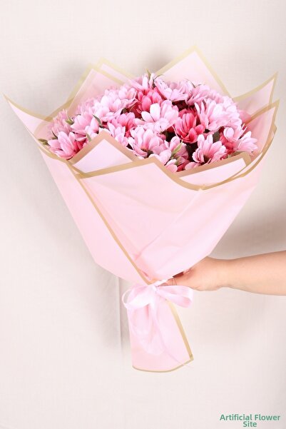 Yapay Çiçek Sitesi Artificial Girl's Request Flower Special Day Bouquet Model 22